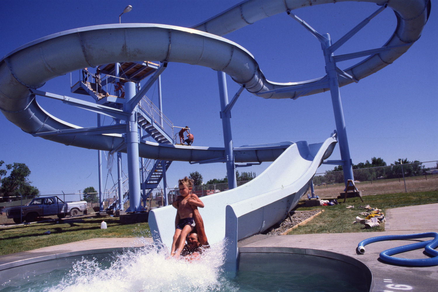 The Heights waterslide